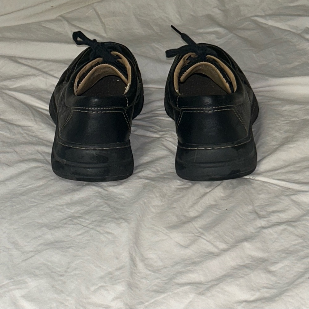 Clarks XTR Lite Black Oxfords Classic Dress Shoes Size 10M - Picture 7 of 8